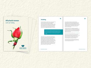 Brochure afscheid nemen van je baby van Stille Levens