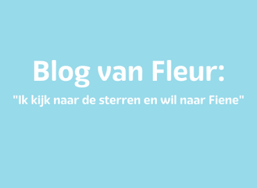 Ik kijk naar de sterren en wil naar Fiene