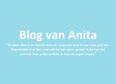 Even bij haar