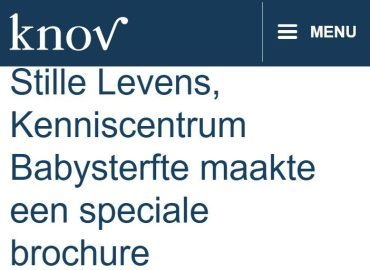 KNOV: Stille Levens Kenniscentrum Babysterfte