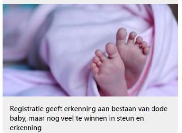 Hart van Nederland: registratie geeft erkenning