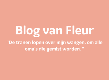 De tranen lopen over mijn wangen, om alle oma’s die gemist worden.